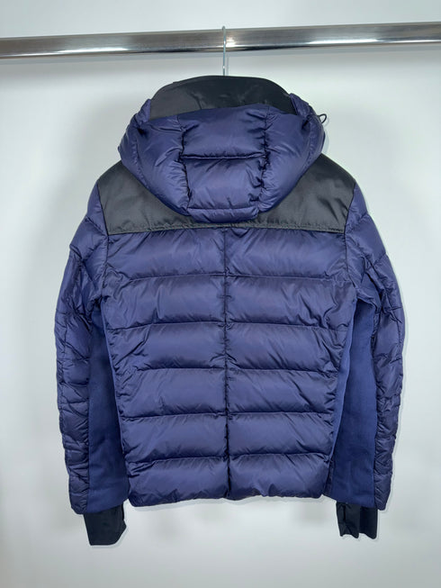Moncler Soulare Jacket Size 3 Navy Blue