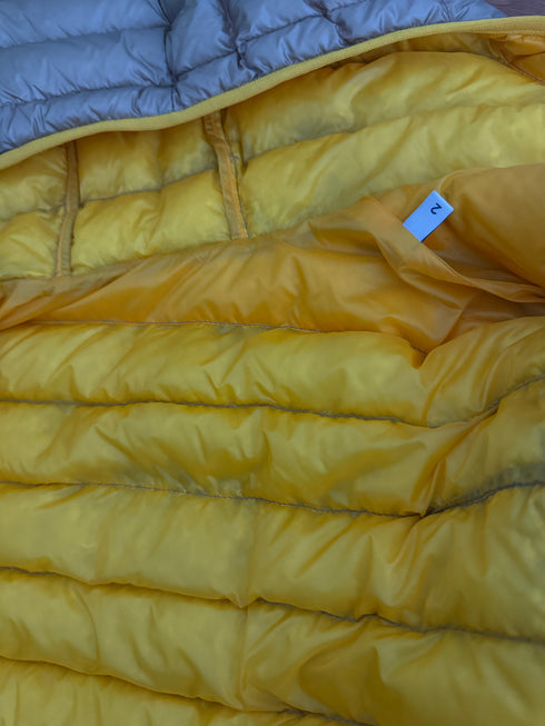 Moncler Mir Jacket Size 2 Beige/Yellow