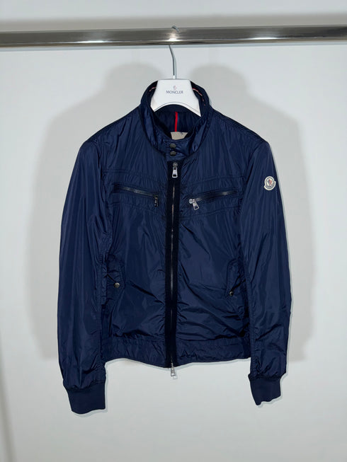 Moncler Leroy Jacket Size 3 Navy Blue