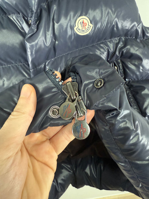 Moncler Tibb Gilet Size 6 Navy Blue