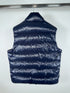 Moncler Tibb Gilet Size 6 Navy Blue