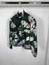 Moncler Lamy Jacket size 2 green tropical skin