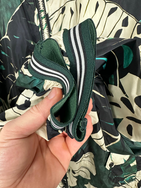 Moncler Lamy Jacket size 2 green tropical skin
