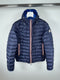 Moncler Athenes Jacket Size 2 Navy Blue