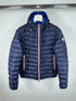 Moncler Athenes Jacket Size 2 Navy Blue
