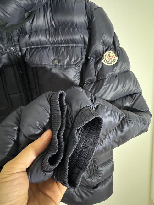 Moncler Jacket Valence Size 3 Dark Navy Blue