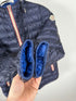 Moncler Athenes Jacket Size 2 Navy Blue