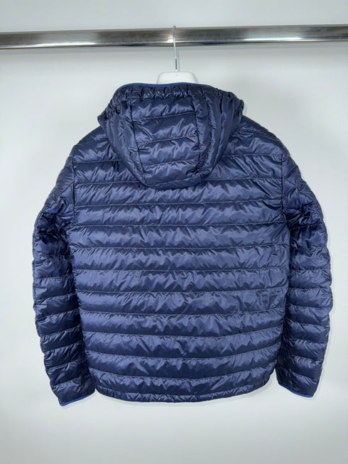 Moncler Athenes Jacket Size 2 Navy Blue