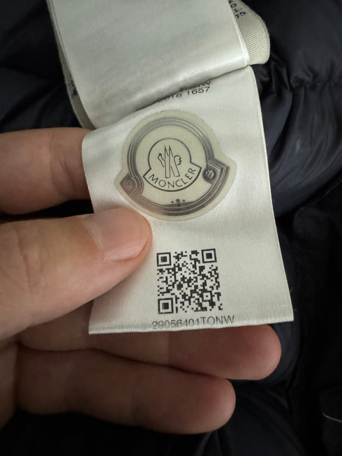 Moncler Jacket Valence Size 3 Dark Navy Blue