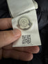 Moncler Jacket Valence Size 3 Dark Navy Blue
