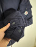Moncler Montgenevre Jacket Size 3 Navy Blue