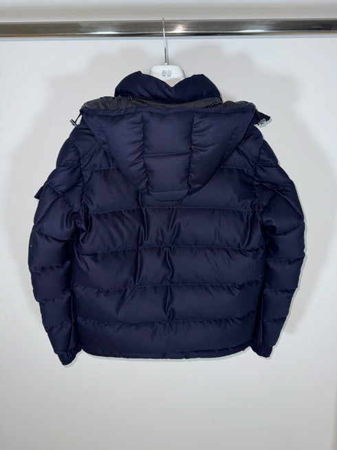 Moncler Montgenevre Jacket Size 3 Navy Blue