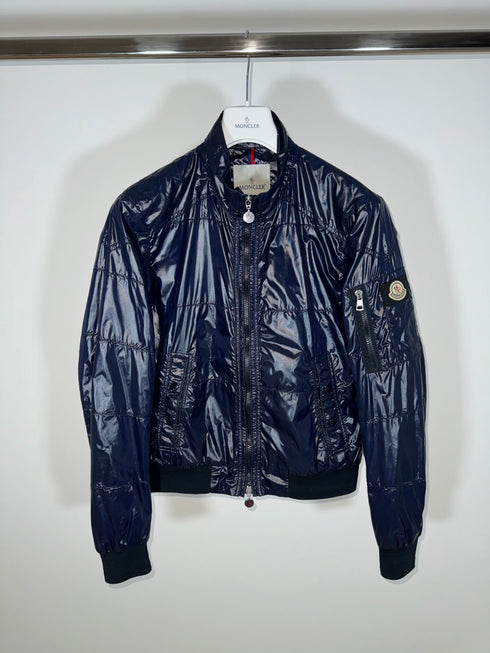 Moncler Gauguin Jacket Size 2 Navy Blue