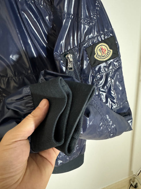 Moncler Gauguin Jacket Size 2 Navy Blue