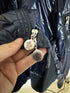 Moncler Gauguin Jacket Size 2 Navy Blue