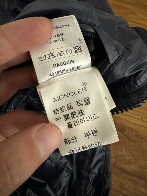 Moncler Gauguin Jacket Size 2 Navy Blue