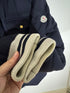 Moncler Bresle Jacket Size 4 Navy Blue