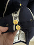 Moncler Bresle Jacket Size 4 Navy Blue