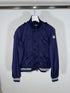 Moncler Delonix Jacket Size 3 Navy Blue