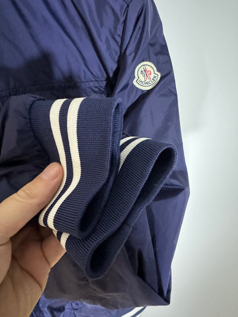 Moncler Delonix Jacket Size 3 Navy Blue