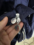 Moncler Delonix Jacket Size 3 Navy Blue