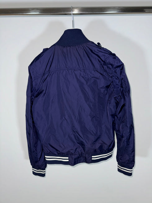 Moncler Delonix Jacket Size 3 Navy Blue