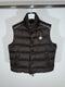 Moncler Cheval Gilet Size 5 Chocolate Brown