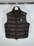Moncler Cheval Gilet Size 5 Chocolate Brown