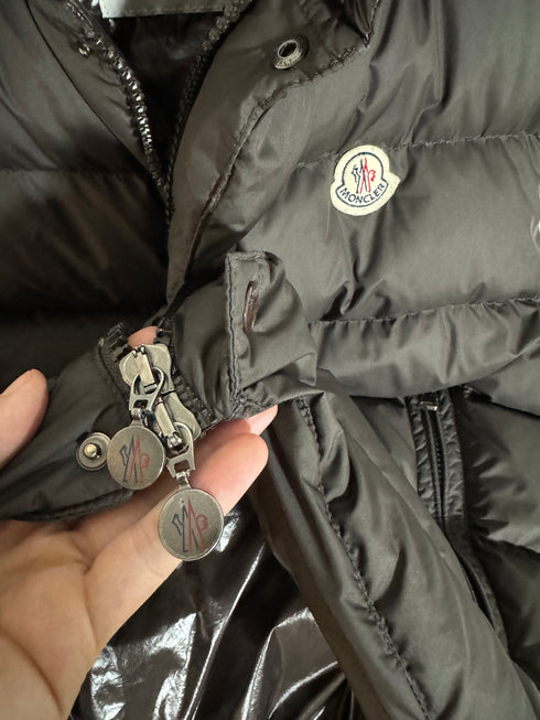Moncler Cheval Gilet Size 5 Chocolate Brown