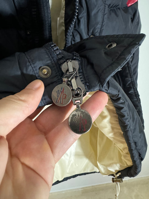 Moncler Chamonix Jacket Size 3 Navy Blue