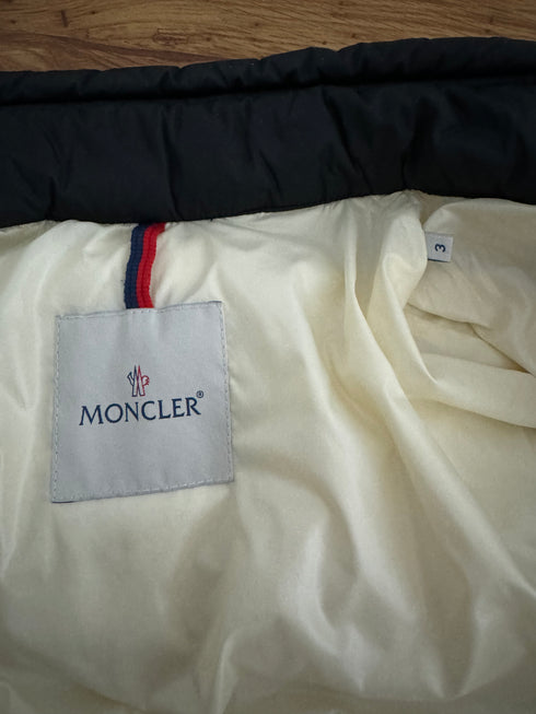 Moncler Chamonix Jacket Size 3 Navy Blue