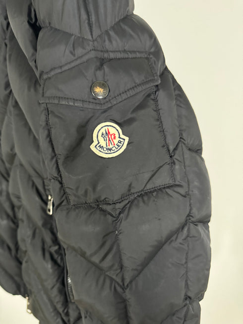 Moncler Berriat Jacket Size 4 Black