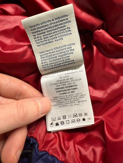 Moncler Camurac Jacket Size 4 Blue