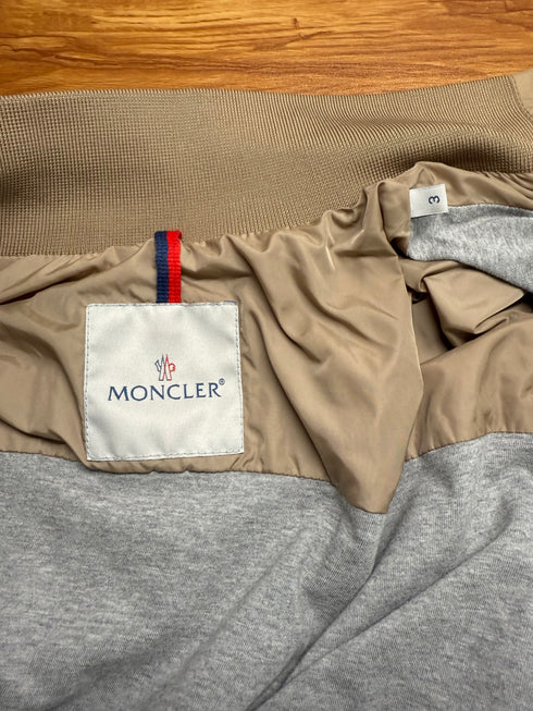 Moncler Delonix Jacket Size 3 Beige