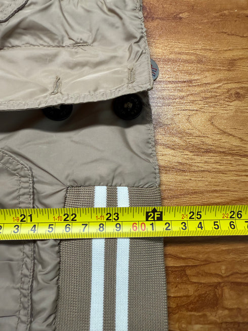 Moncler Delonix Jacket Size 3 Beige