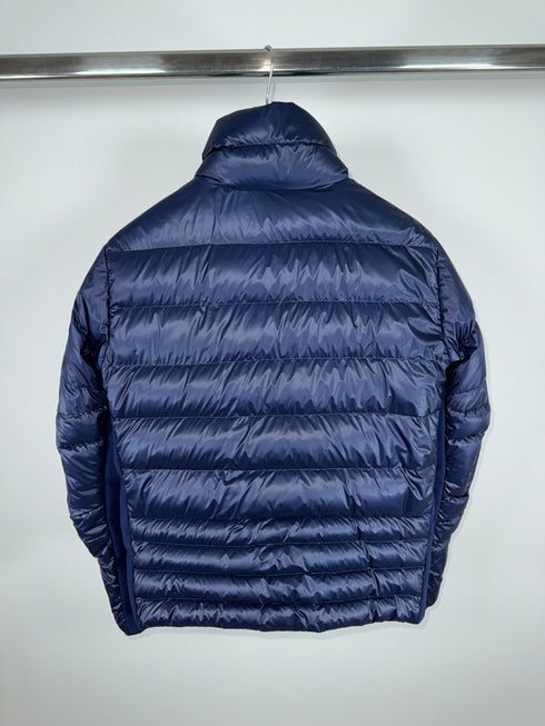 Moncler Canmore Jacket Size 3 Navy Blue