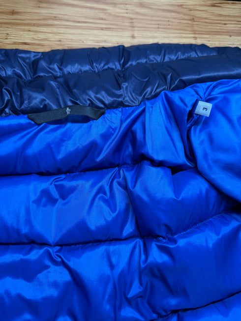 Moncler Canmore Jacket Size 3 Navy Blue