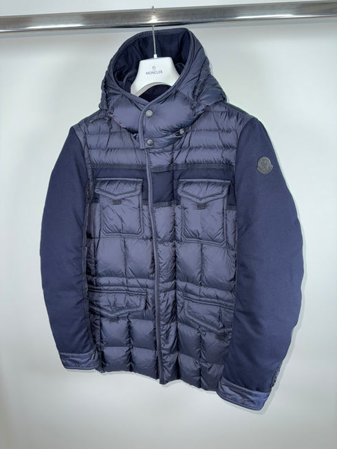 Moncler Jacob Jacket Size 3 Navy Blue