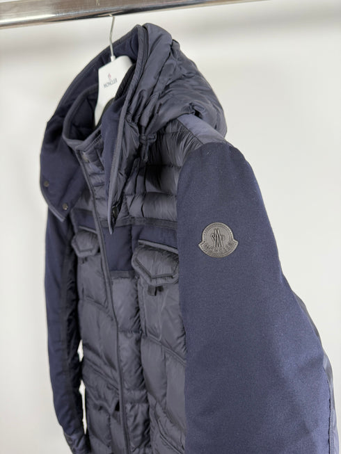 Moncler Jacob Jacket Size 3 Navy Blue