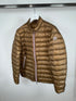 Moncler Rigel Jacket Size 6 Cognac Brown