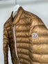 Moncler Rigel Jacket Size 6 Cognac Brown