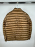 Moncler Rigel Jacket Size 6 Cognac Brown