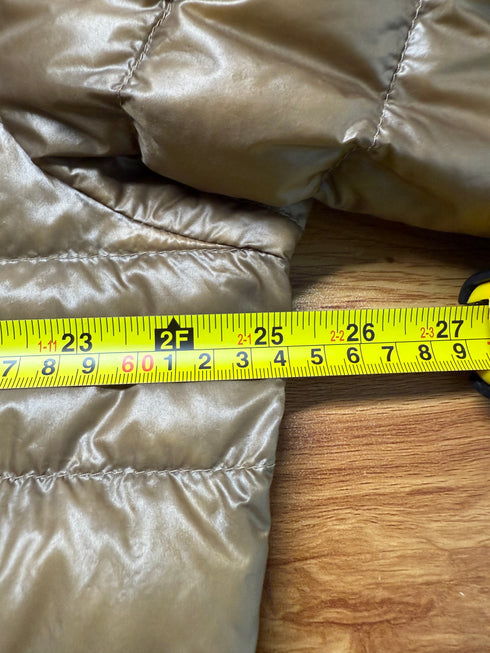 Moncler Rigel Jacket Size 6 Cognac Brown