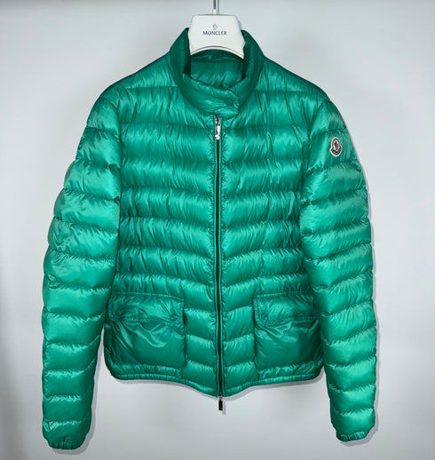 Moncler Lans Women’s Jacket - Size 4 (L/XL) - Green