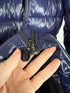 Moncler Moka Women’s Jacket - Size 2 (S/M) - Navy Blue