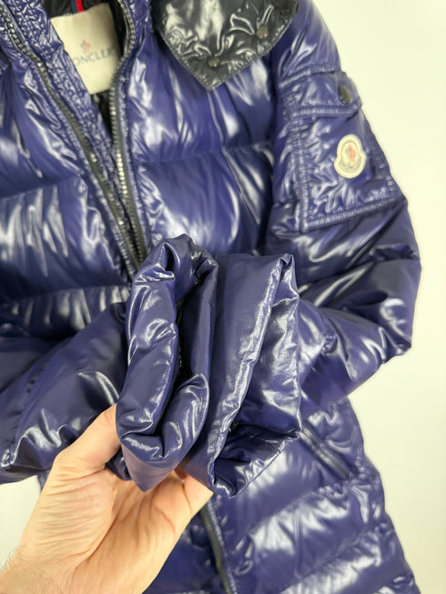 Moncler Moka Women’s Jacket - Size 2 (S/M) - Navy Blue