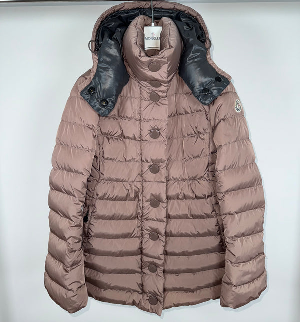 Moncler Jura Women’s Jacket - Size 0 (XS) - Brown/Beige