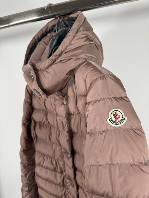 Moncler Jura Women’s Jacket - Size 0 (XS) - Brown/Beige