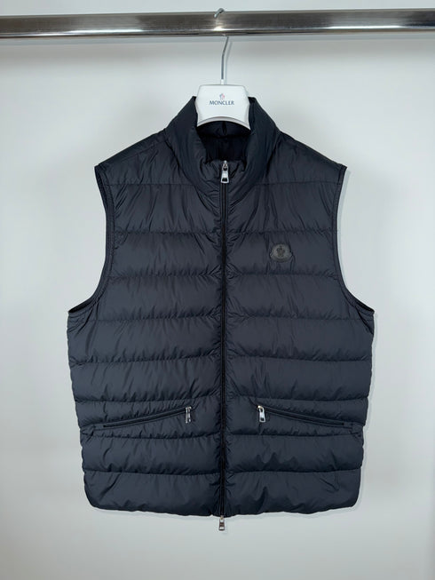 Moncler Treompan Gilet Size 4 Anthracite