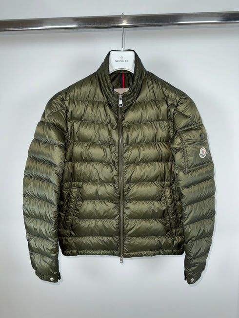 Moncler Lambot Jacket - Size 1 (XS/S) - Olive Green
